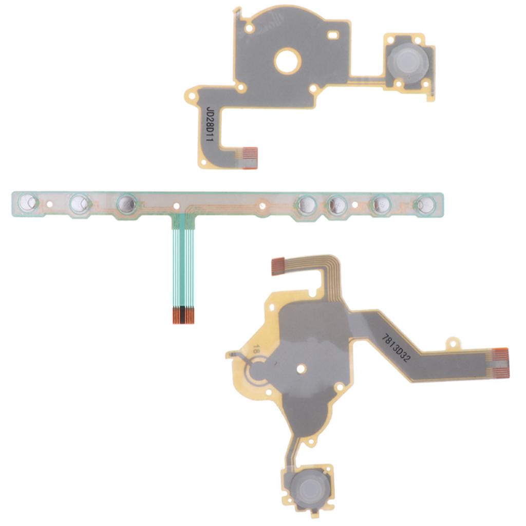 Left Right Volume Shoulder Buttons Flex Ribbon Cable Set For PSP 2000