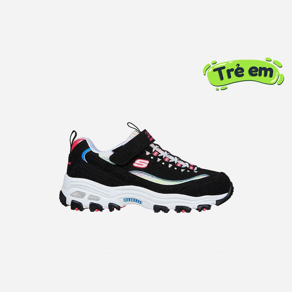 Giày sneaker bé gái Skechers D'Lites - 303904L-BKMT