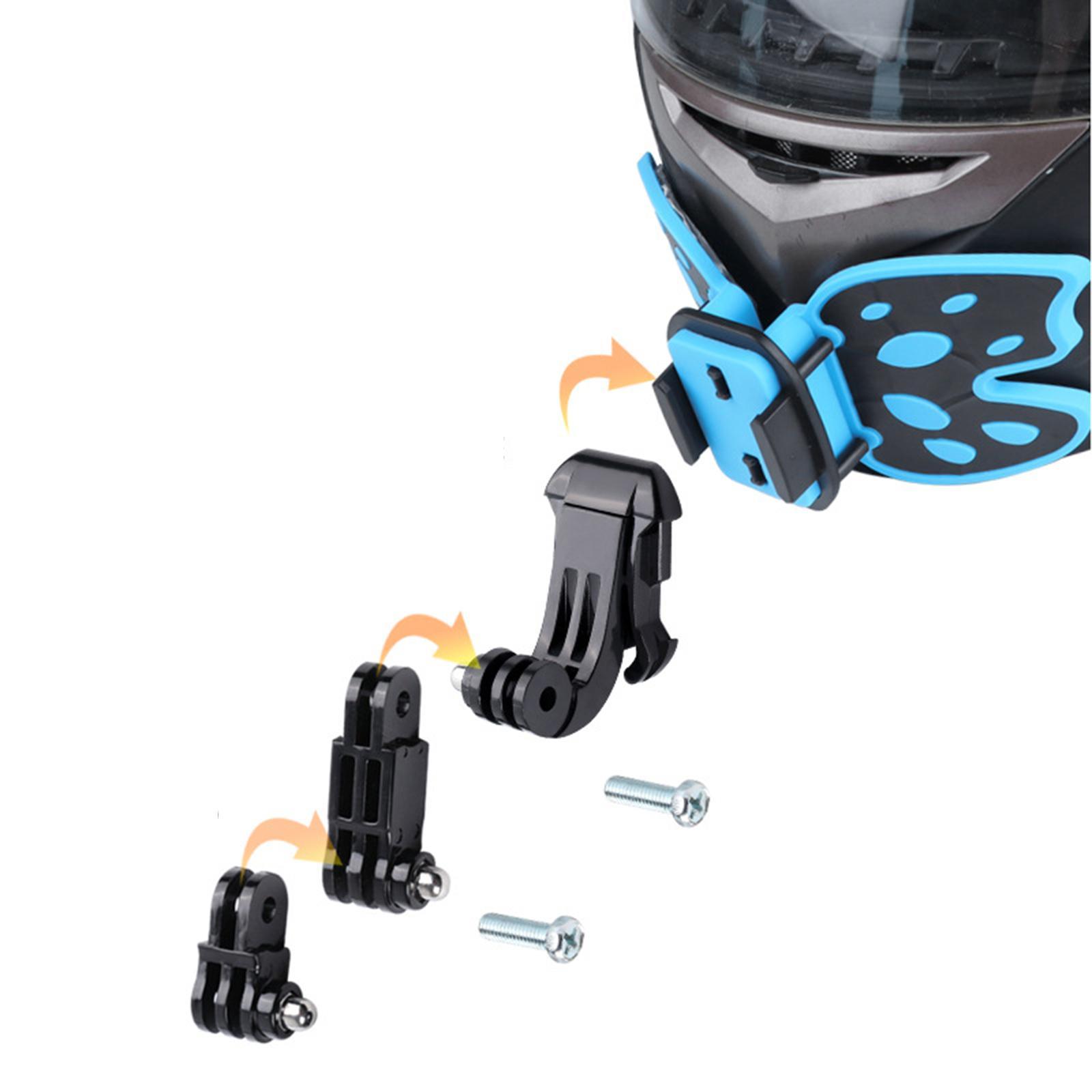 Motorcycle Chin Strap Mount Shockproof Universal for Action Camera