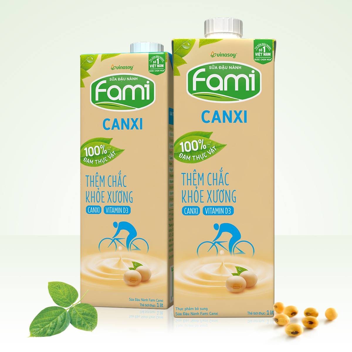 Thùng 10 Hộp Sữa đậu nành Fami Canxi