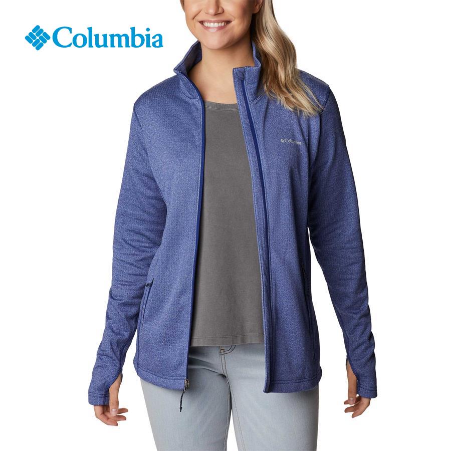 Áo khoác thể thao nữ Columbia W Park View Grid Fleece Full Zip - 1959712432