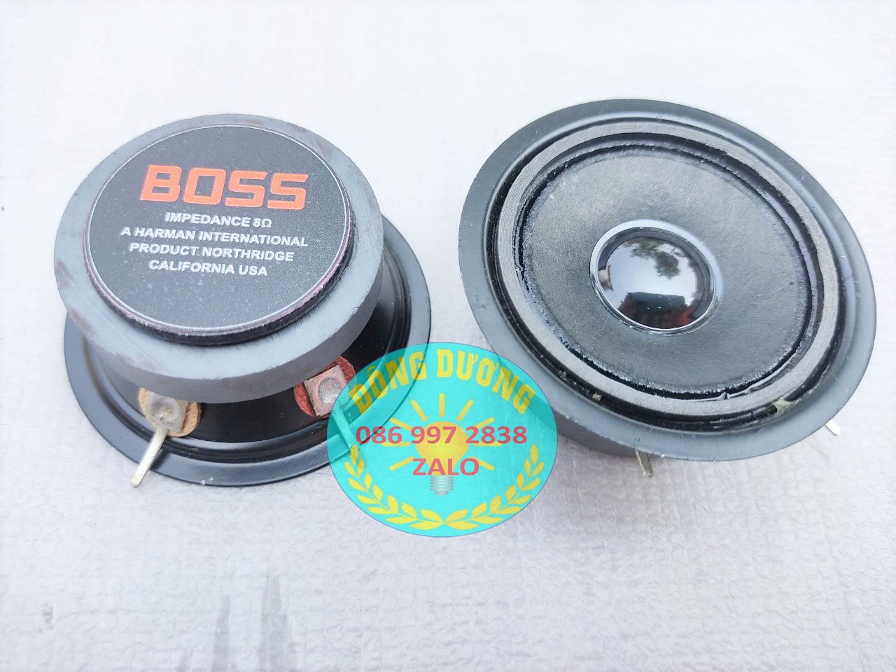 LOA TRÉP GIẤY BOSS 6CM - LOA TREBLE MINI - LOA TRÉP RỜI - KÈM TỤ SỊN