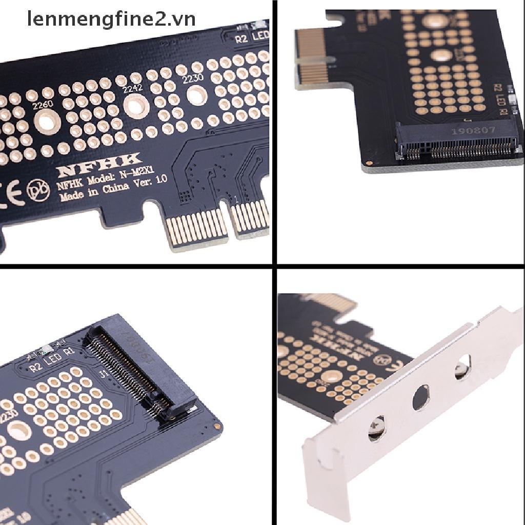 Thẻ FCC chuyển đổi NVMe PCIe M.2 NGFF SSD sang PCIe có giá đỡ