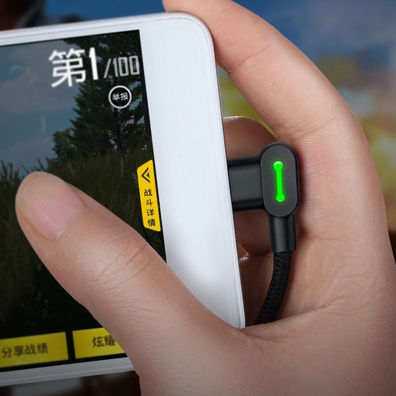 Right Angle Cable USB Data Charger Cord For Micro USB  0.5m/1.6ft