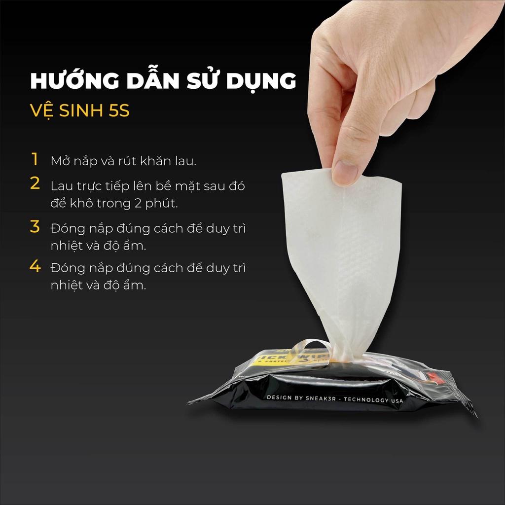 Khăn Lau Giày Siêu Sạch Quick Wipe Sneak3r HKD96