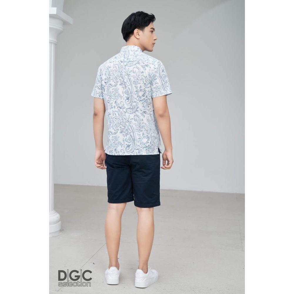 Áo sơ mi Nam ngắn tay Slim Fit DGC - SASNCB09M-S