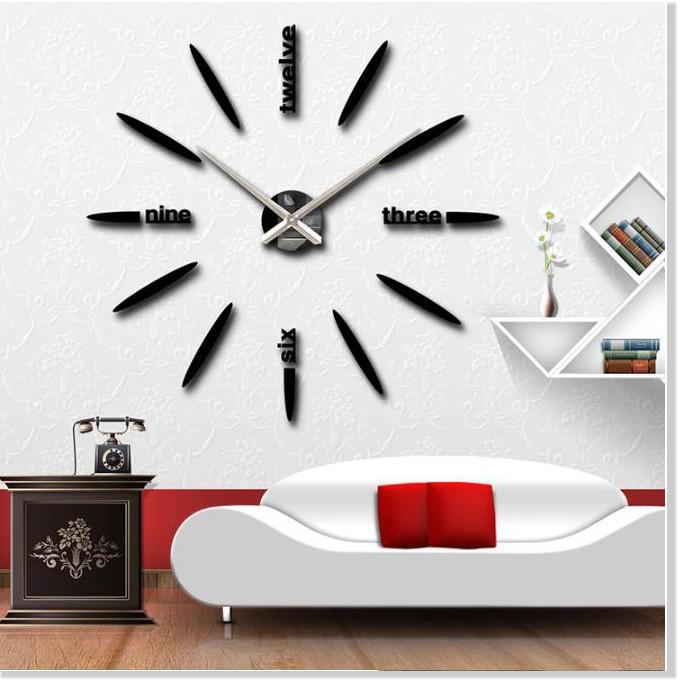 Đồng hồ dán tường DIY Minimalism 70-120cm