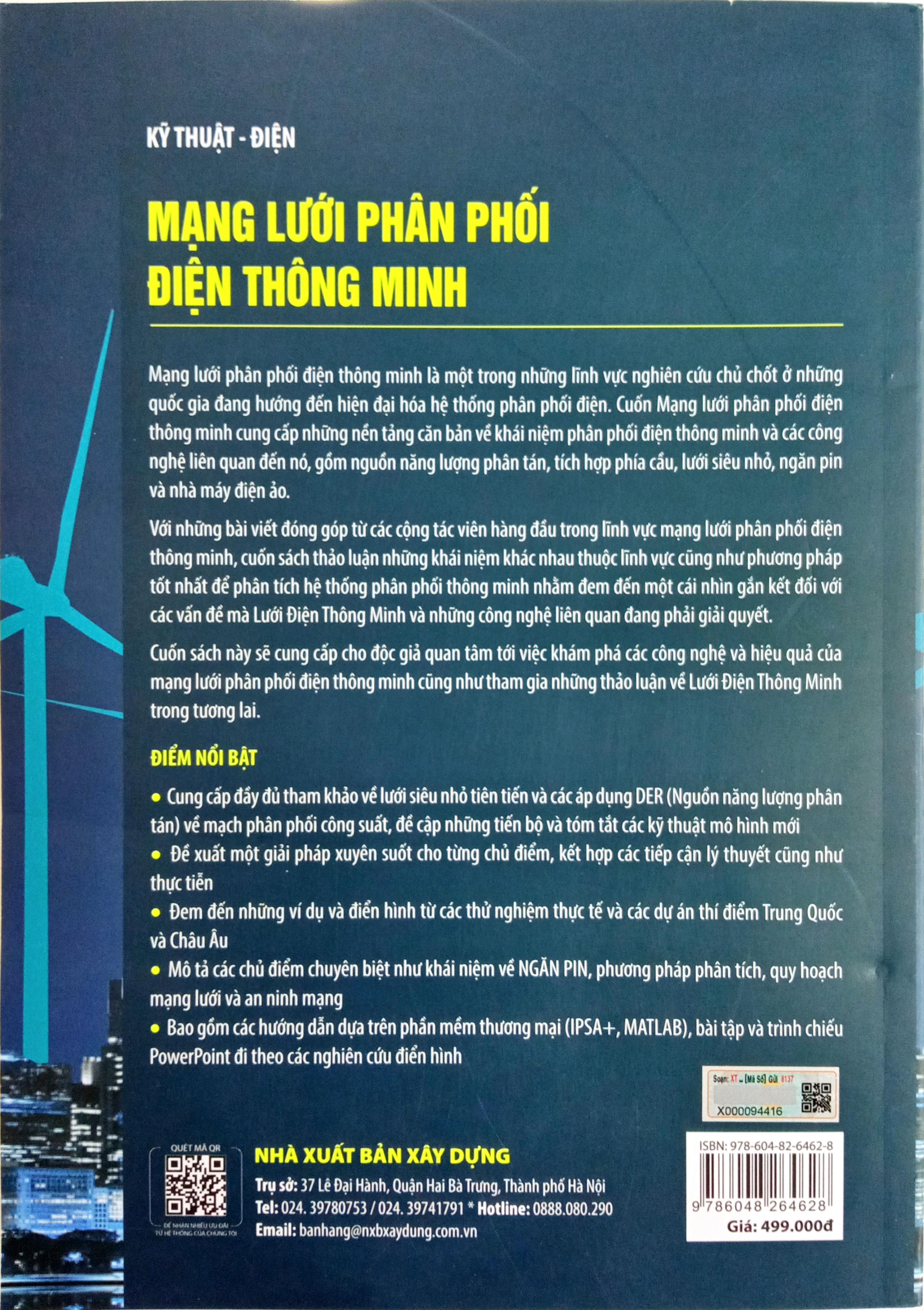 Benito - Sách - Mạng lưới phân phối điện thông minh - NXB Xây dựng