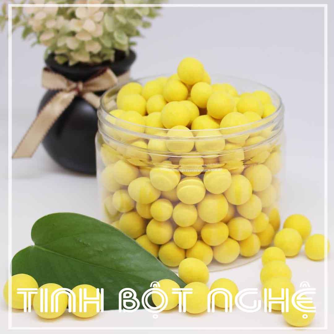 Củ Nghệ Vàng khô sắt lát gói 1kg