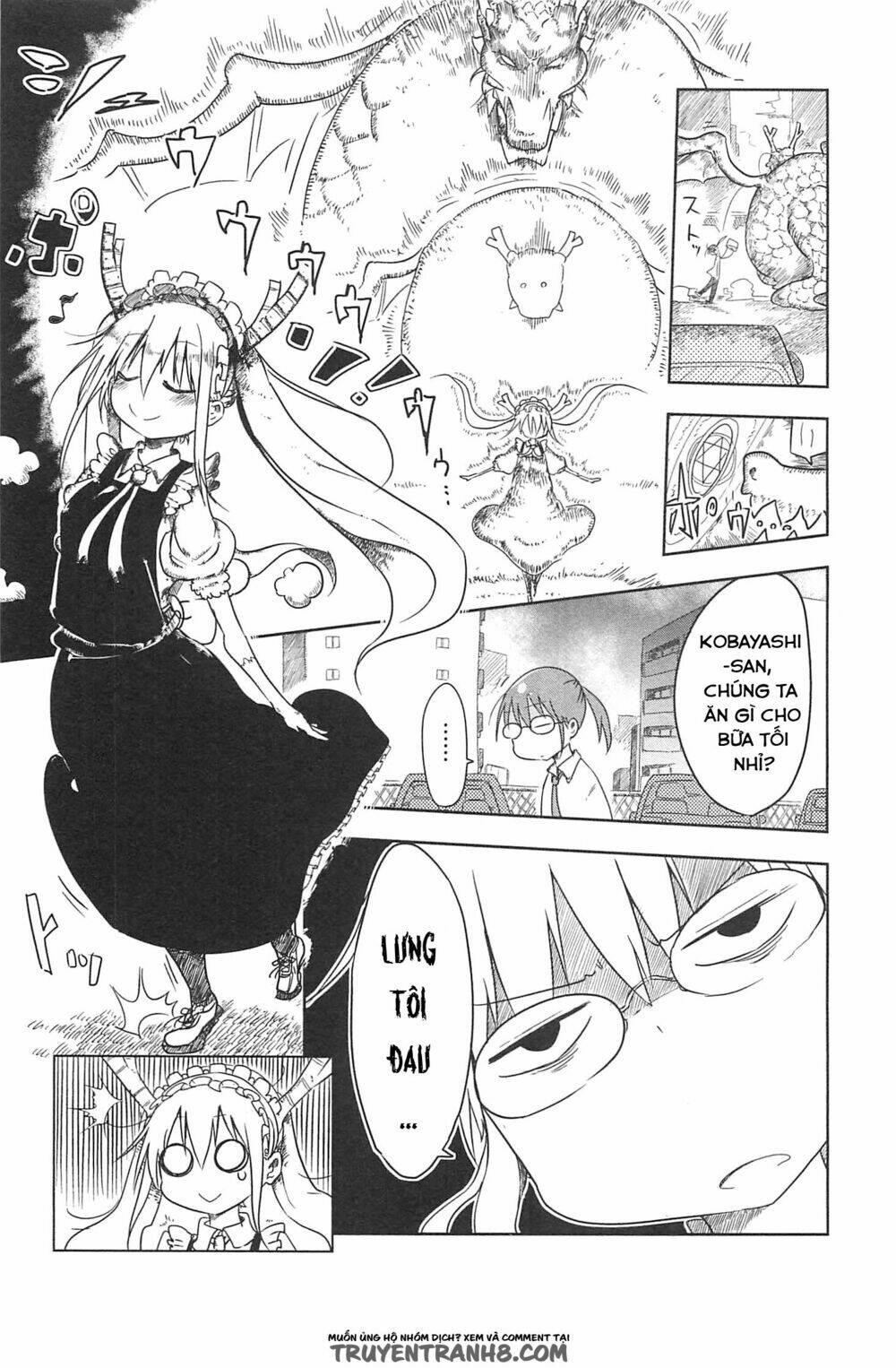 con rồng hầu gái chapter 1 6