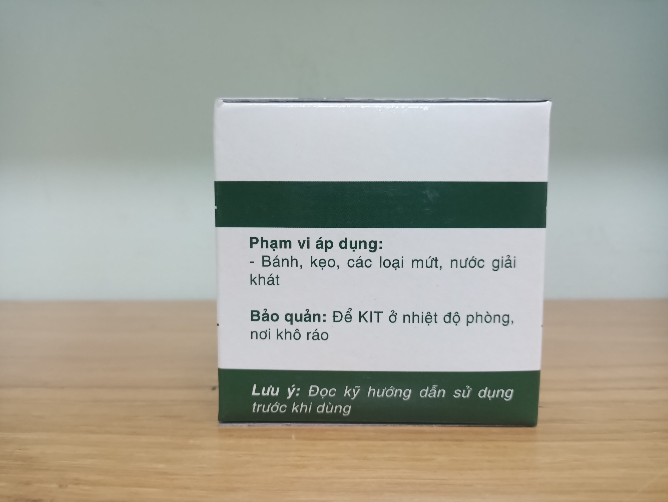 Kit Kiểm Tra Nhanh Phẩm Màu Trong Thực Phẩm