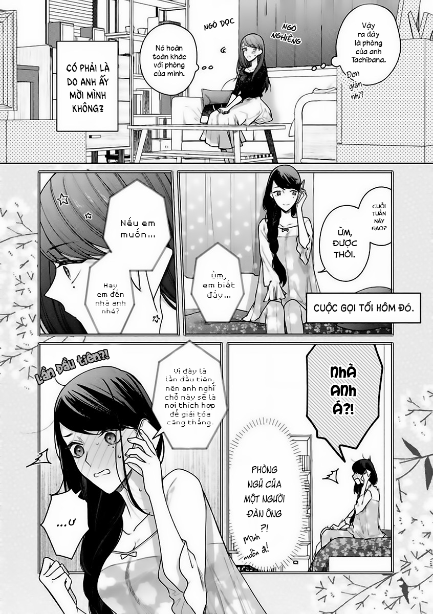 ôm em đi tachibana-kun! người tình đầu tiên của tôi lại là tên đồng nghiệp đẹp mã đó ư? chapter 2.1 11