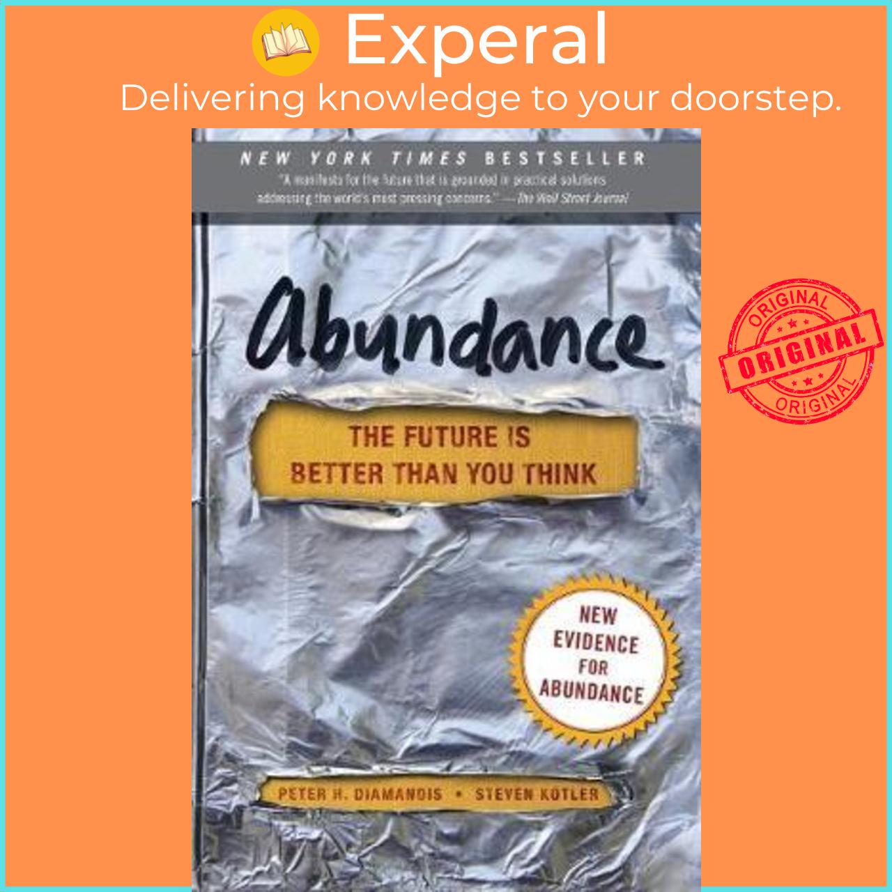 Sách - Abundance : The Future Is Better Than You Think by Peter H. Diamandis (US edition, paperback)
