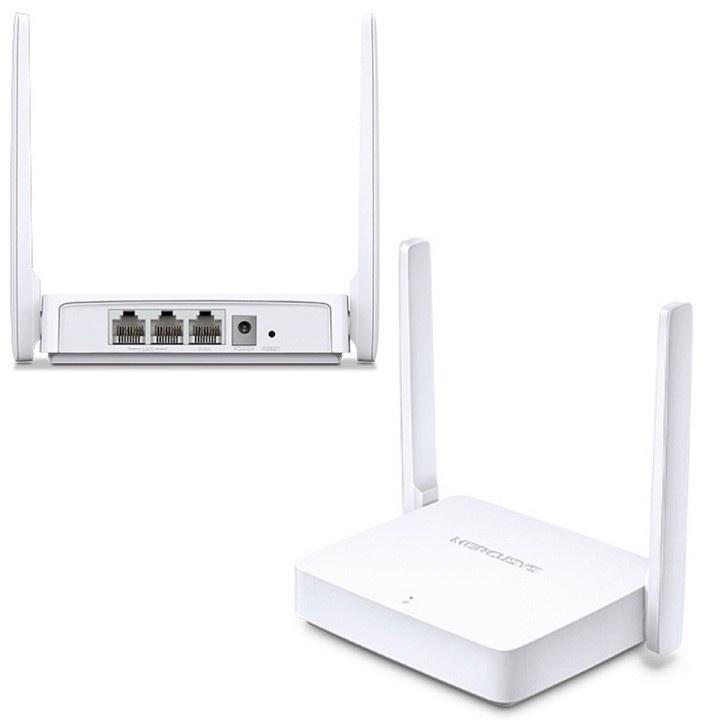 Bộ phát wifi 2 3 4 râu Mercusys router wifi chuẩn N tốc độ 300Mbps - Hàng chính hãng