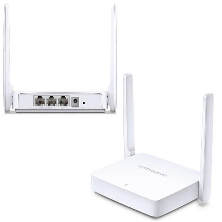 Bộ phát wifi 2 3 4 râu Mercusys router wifi chuẩn N tốc độ 300Mbps  - Hàng chính hãng