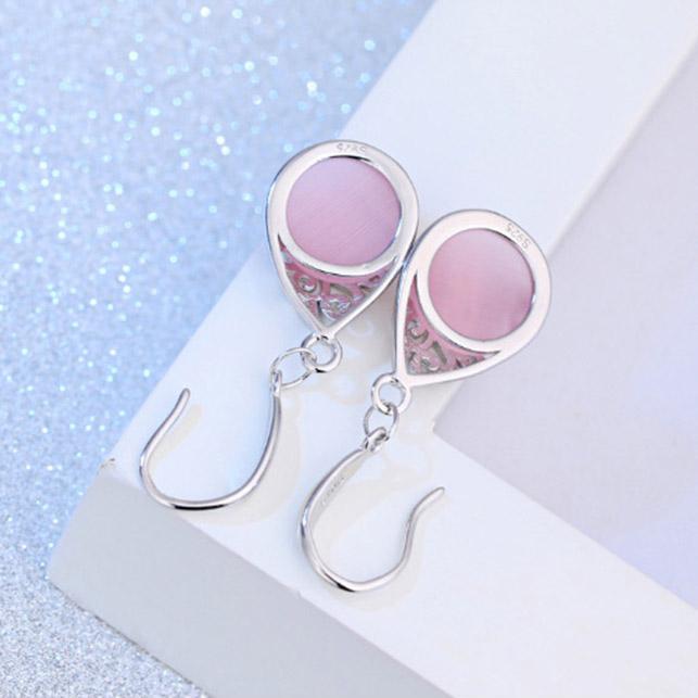 Bộ trang sức Dây chuyền Bông tai hình giọt nước BHB42