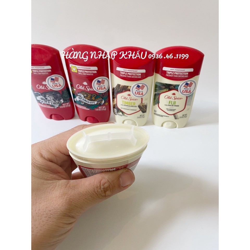 Sáp khử mùi Old Spice Bearglove 73g - USA