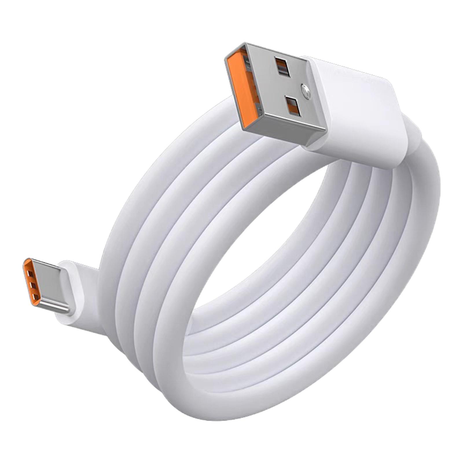 66W Type C Fast Charger Cord, Fast Charging Data Cable Intelligent IC Chip Flash Charge 6A Data Line for Smartphone for Mate 40Pro Home