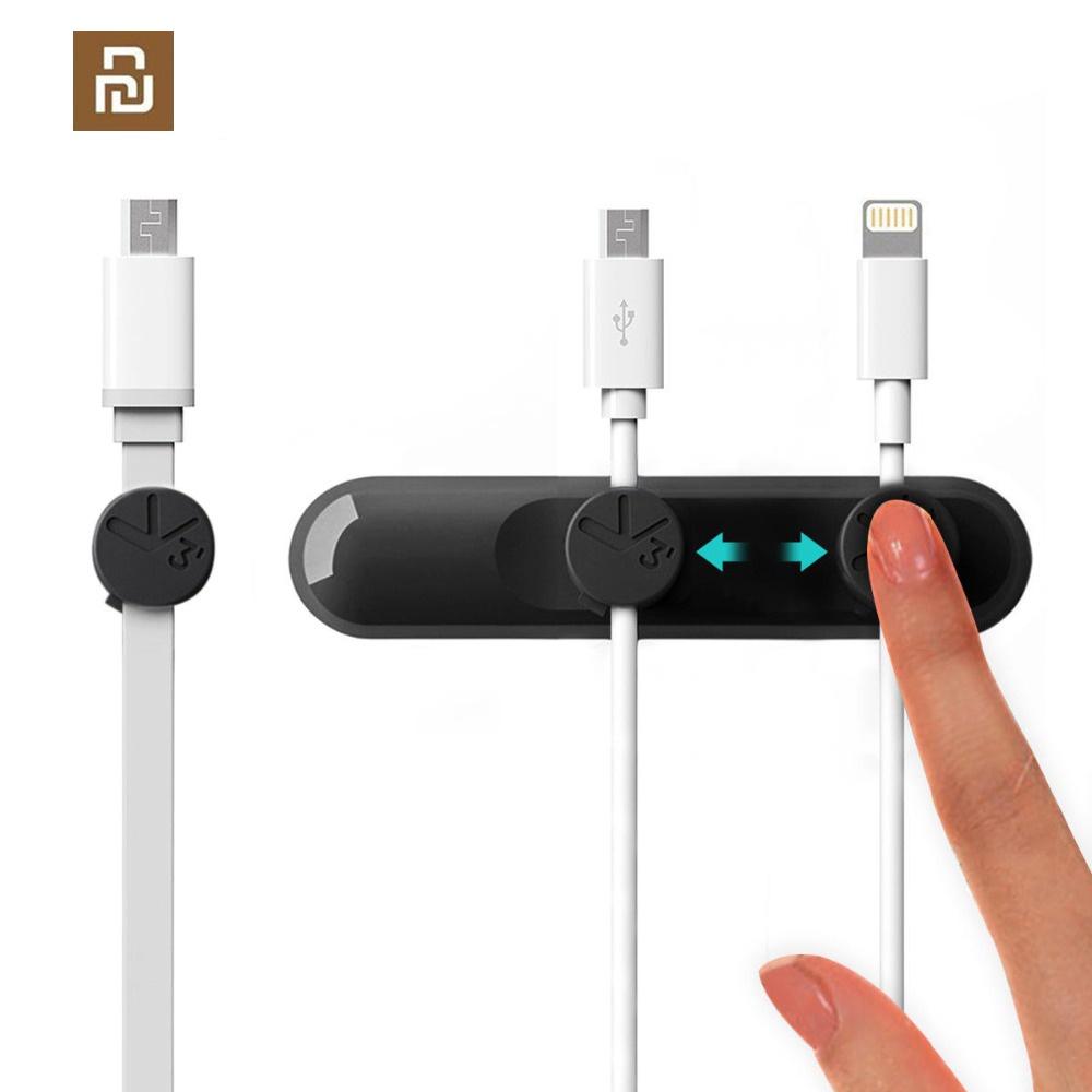 Kẹp Dây Cáp Từ Tính Để Bàn 3 Kích Thước Trong 1 Tiện Dụng Hàng nhập khẩu