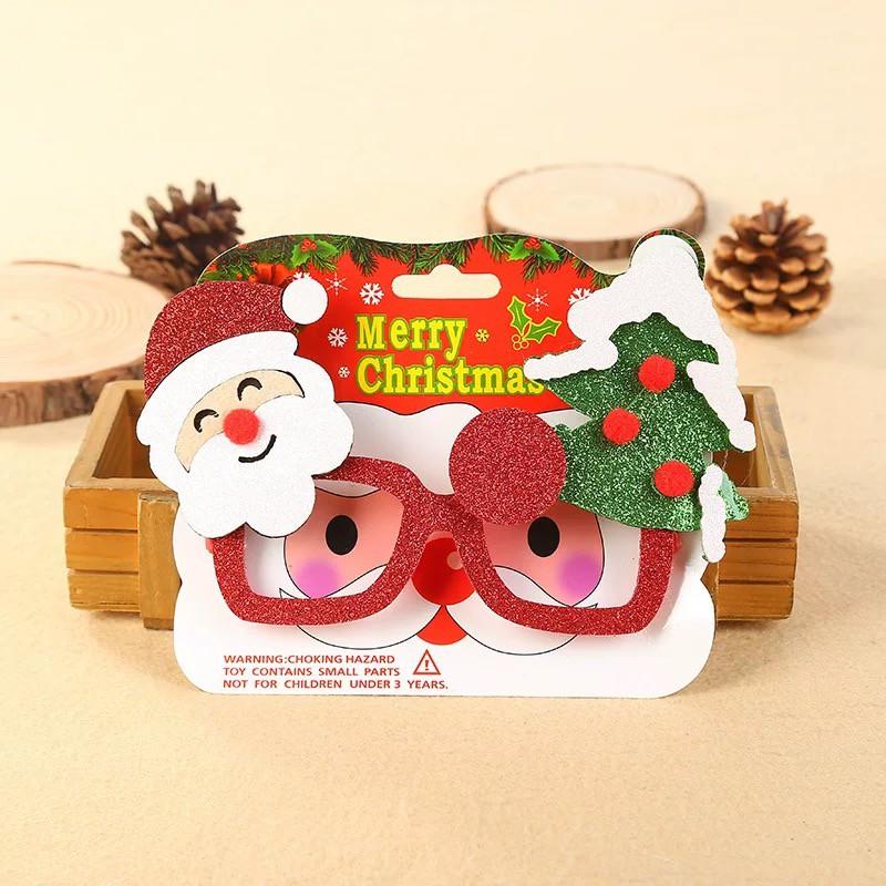 Quà Noel - Kính Noel đẹp (Mix nhiều mẫu đẹp, hàng chắc chắn)