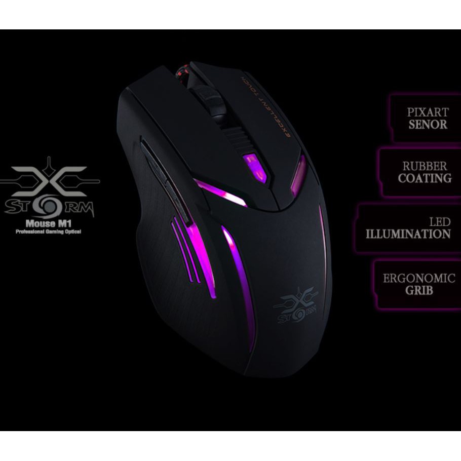 Chuột chơi GAME XENICS STORMX M1 _ HÀNG CHÍNH HÃNG