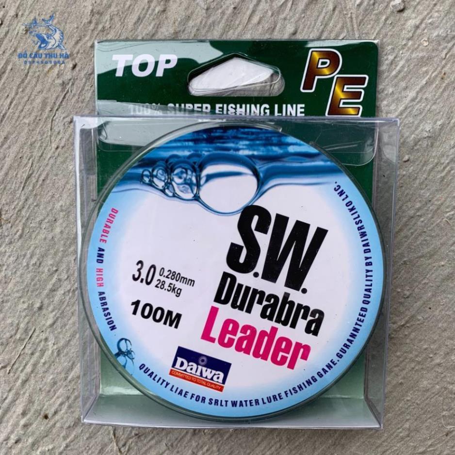 Dây Dù câu cá Siêu Bền Daiwa SW Durabra leader 100m