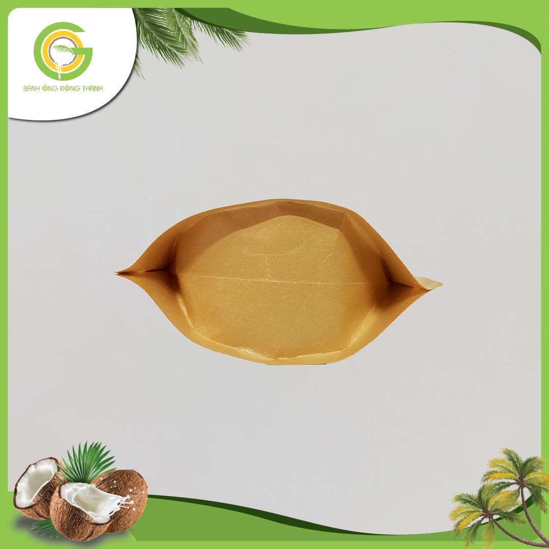 Bánh ống Đông Thành thơm ngon - Bánh ống xứ dừa dạng túi - Đặc sản Bến Tre túi bánh ống dừa