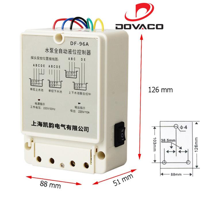 Công tắc cảm biến bơm nước tự động DF-96B, tự tắt bật theo cữ bể