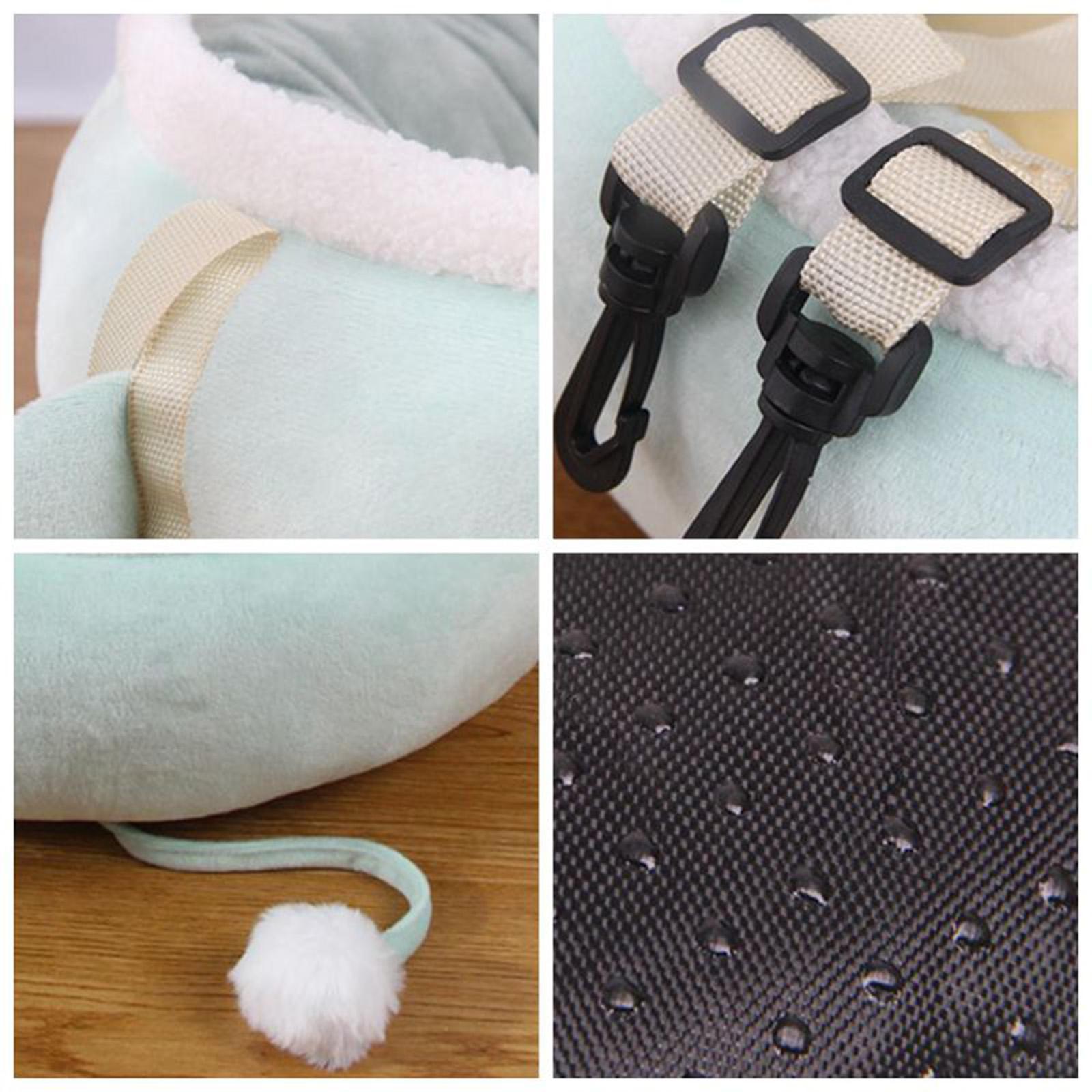 Cat Hanging Hammock Cat Nest Soft Portable Washable Pet Supplies Durable Breathable Kitty Bed Cat Sleeping Bed for Climbing Playing Sleeping