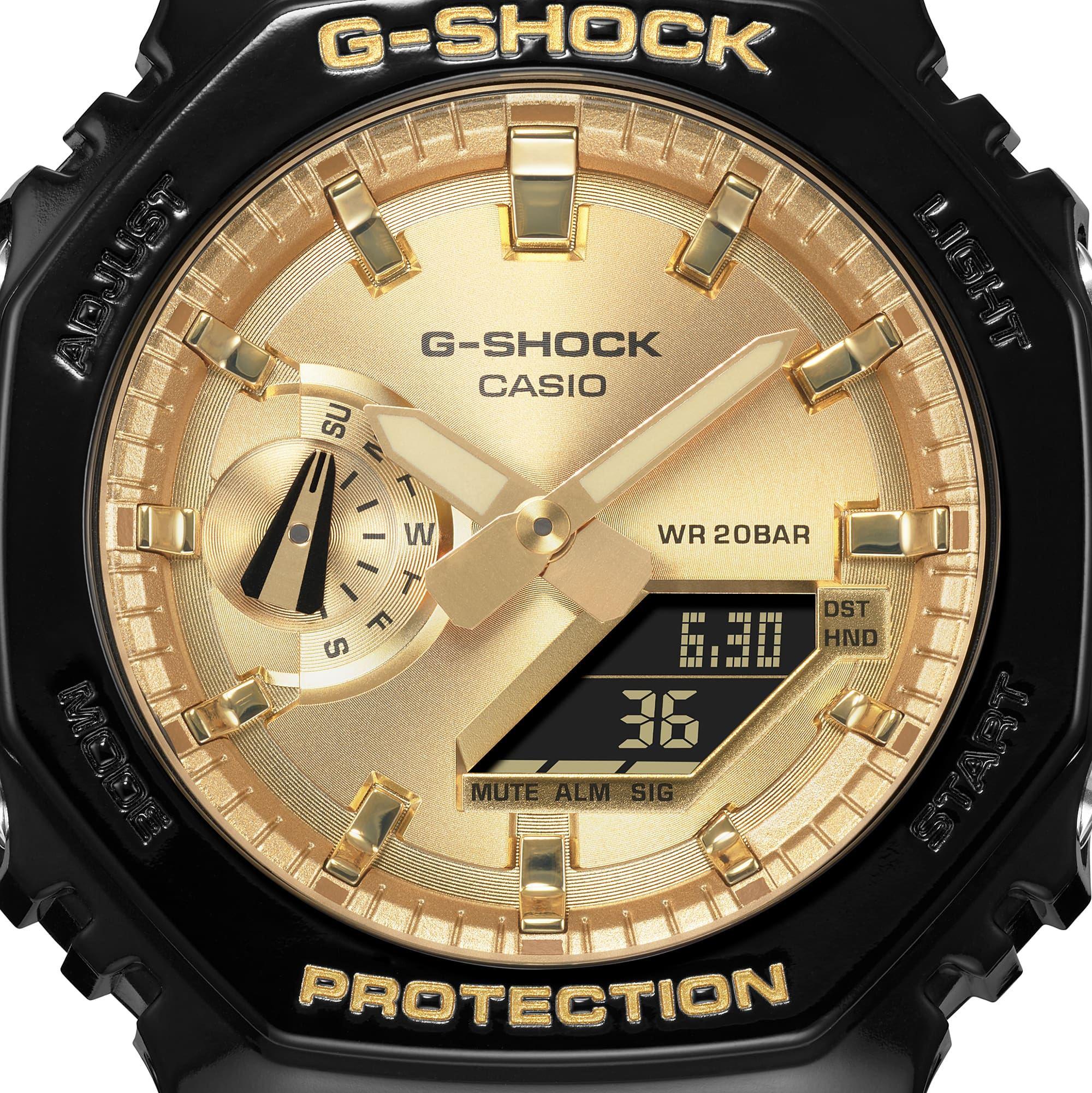 Đồng Hồ Nam Dây Nhựa Casio G-Shock GA-2100GB-1ADR  | GA-2100GB-1A