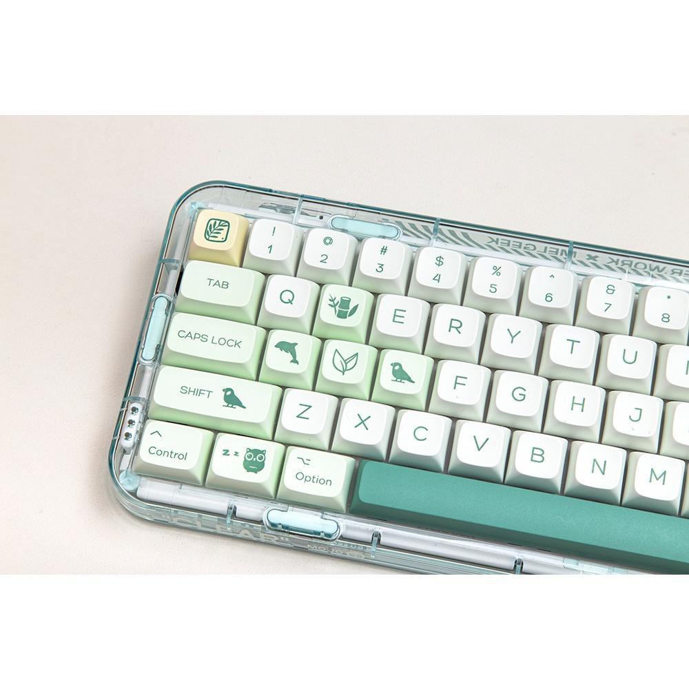 Botanical keycaps XDA profile Dye-Sublimation PBT keycap 144keys
