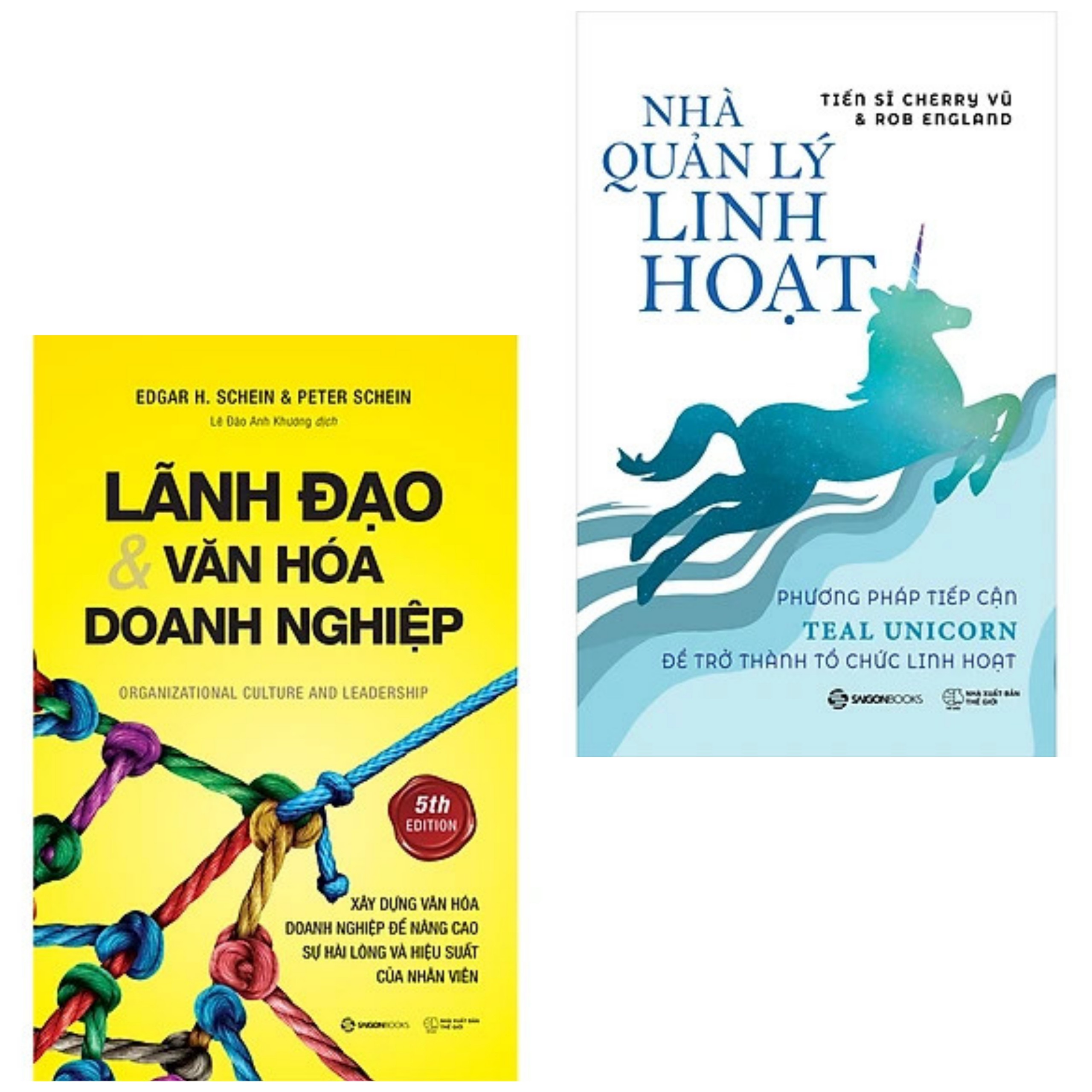 Combo 2Q: Lãnh Đạo Và Văn Hóa Doanh Nghiệp + Nhà Quản Lý Linh Hoạt (Sách Quản Lý/Quản Trị Nhân Lực Thành Công)