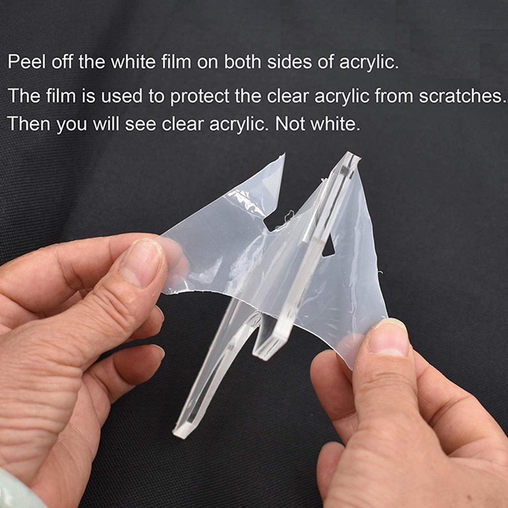 Floating Wall Shelf Adhesive Made Of Acrylic, Removable For Action Figures Video Cameras