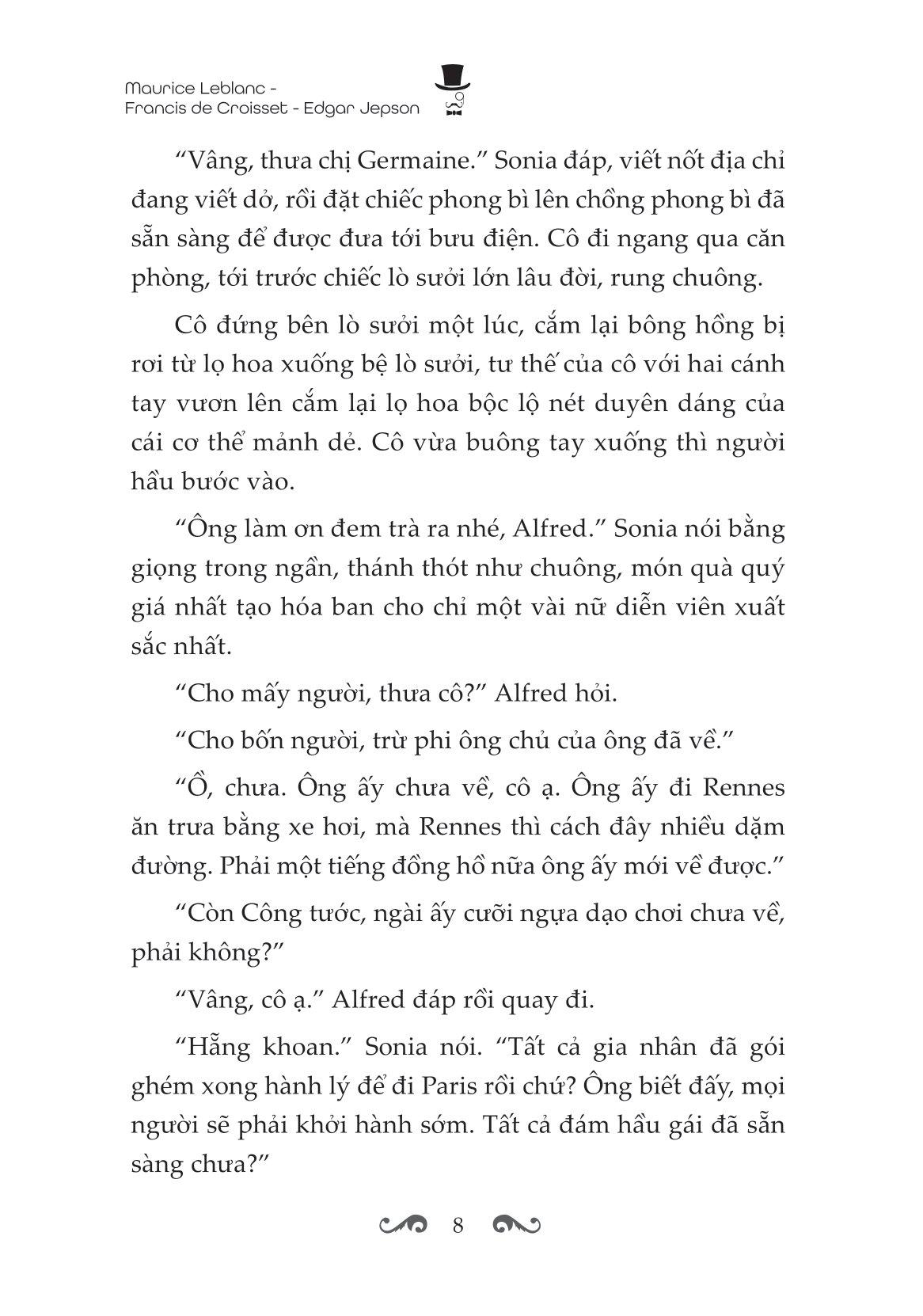 Sách Arsène Lupin - Siêu Trộm Hào Hoa- Vụ Chơi Khăm Ngài Triệu Phú