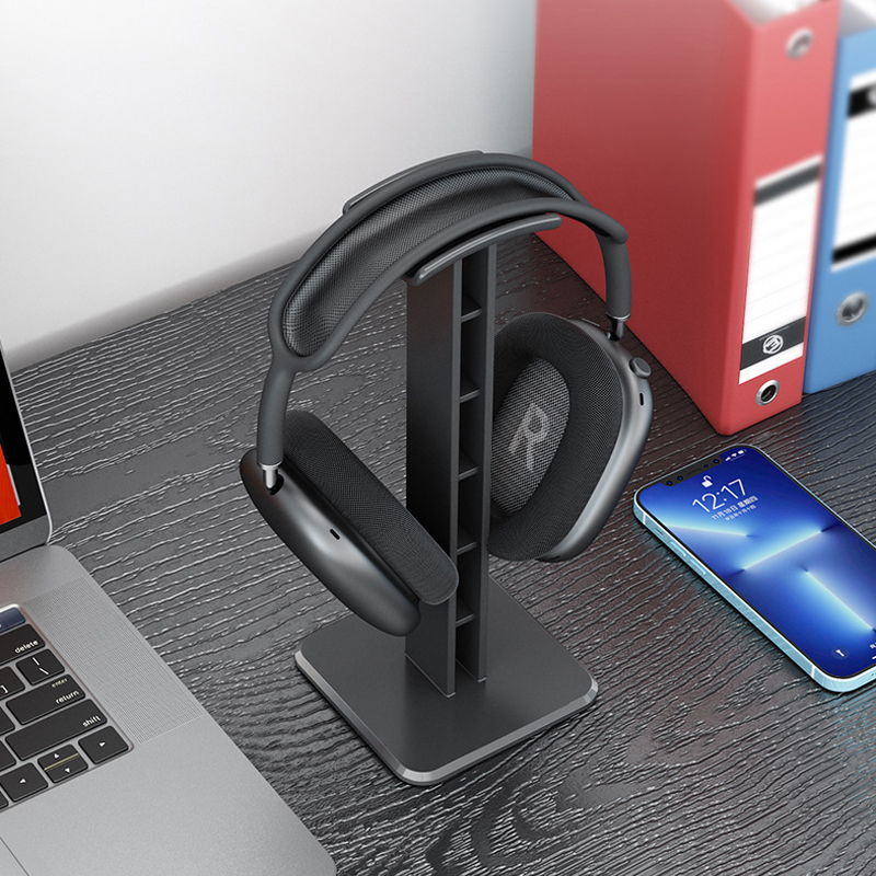 Headphone Stand - Giá treo tai nghe - giá đỡ tai nghe thân nhựa cao cấp - Có đế chống đổ, Thân đế chắc chắn siêu bền