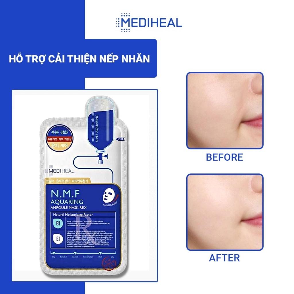 Mặt Nạ Mediheal N.M.F Aquaring Ampoule Mask Cấp Ẩm Cho Da 27ml