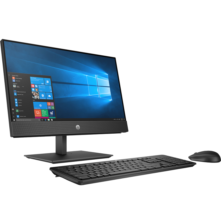 PC HP All in One ProOne 600 G5 8GB58PA (i5-9500T/4GB RAM/256GB SSD/21.5 inch FHD/Touch/DVDWR/WL+BT/K+M/Win 10) - Hàng Chính Hãng