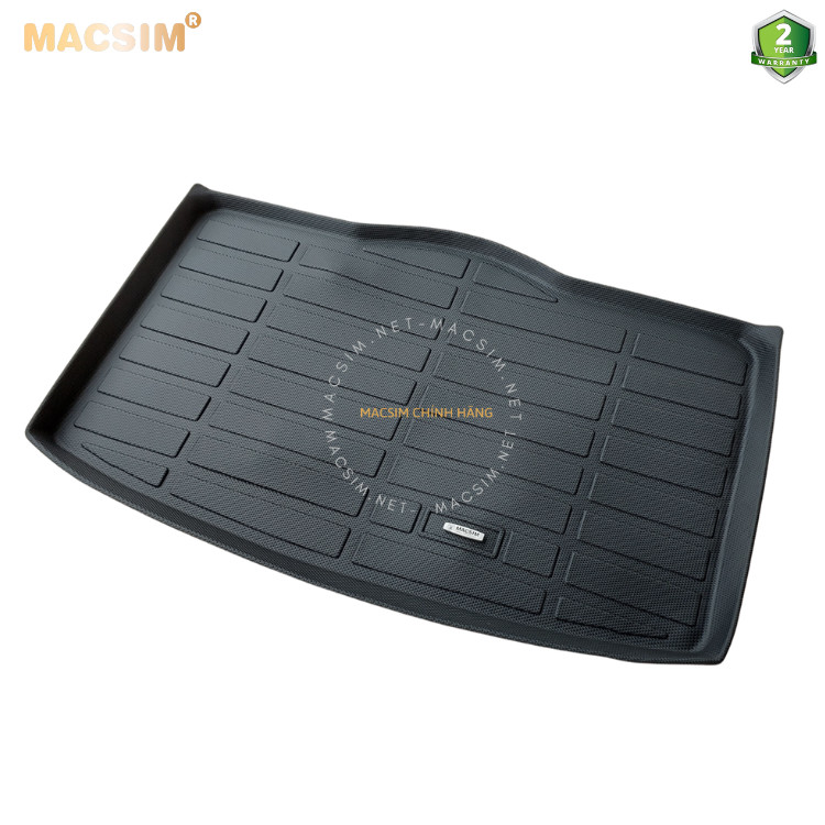 Thảm lót cốp Vinfast VF5 nhãn hiệu Macsim chất liệu tpv cao cấp màu đen