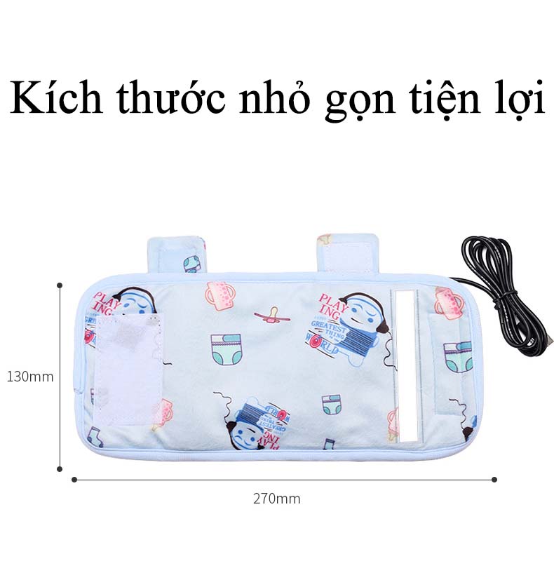 Túi Ủ Bình Sữa Thông Minh Cho Bé Warm Milk Di Động Giữ Nhiệt Hâm Nóng Bình Sữa Túi Hâm Sữa USB Giữ Ấm Bình Sữa Cầm Tay Túi Hâm Nóng Sữa Thức Ăn  Sạc USb Giúp Giữ Nhiệt Sữa Lâu Dài Thiết Kế Nhỏ Gọn