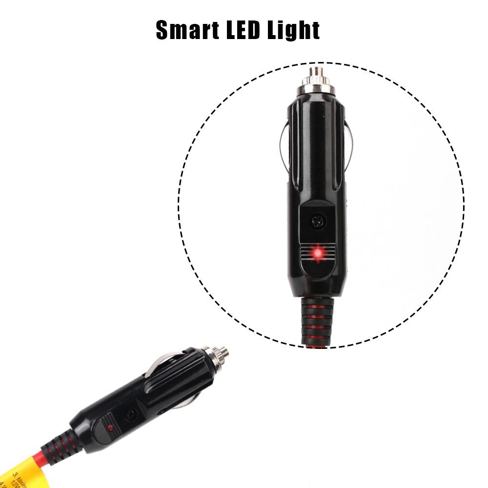 Dây cáp sạc mở rộng 12V 24V 3.6M 15A cho xe hơi