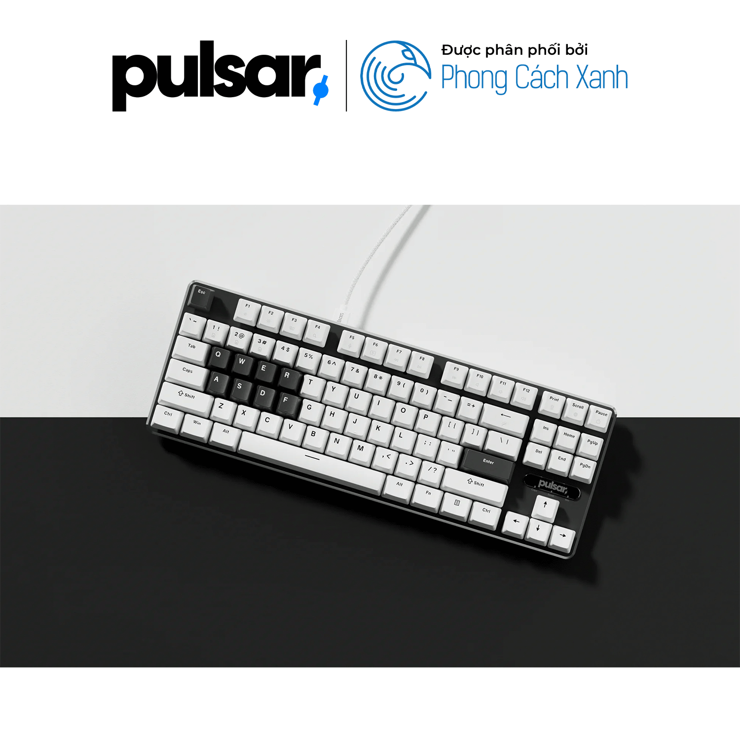 Bàn phím HE Pulsar PCMK 2 HE TKL ANSI - Hỗ trợ Rapid Trigger - Hàng Chính Hãng