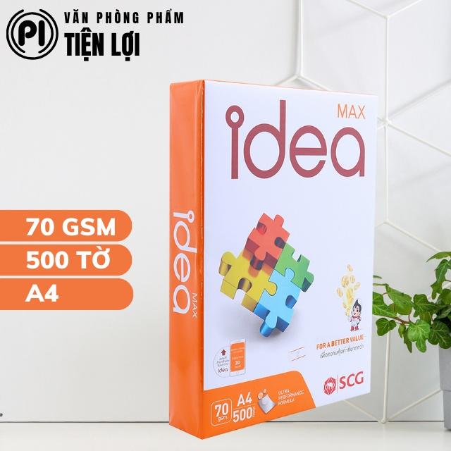 Giấy in A4 Idea - Định lượng 80 gsm