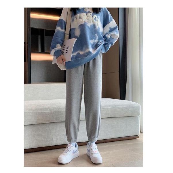 Quần jogger nỉ nữ chất tổ ong cạp chung phong cách ulzzang Q968