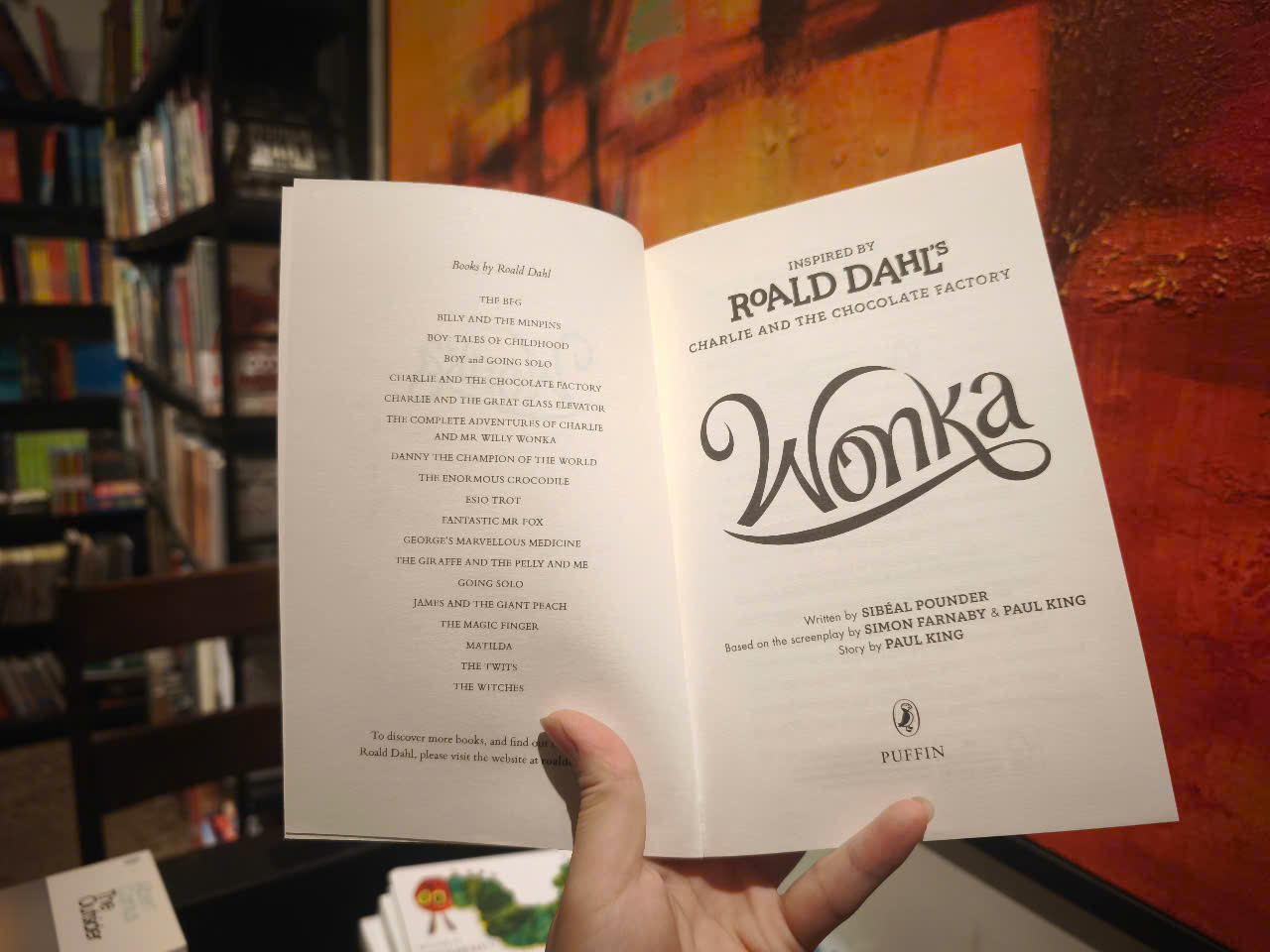 Sách - Wonka by Sibéal Pounder - Truyện thiếu nhi tiếng Anh nhập khẩu