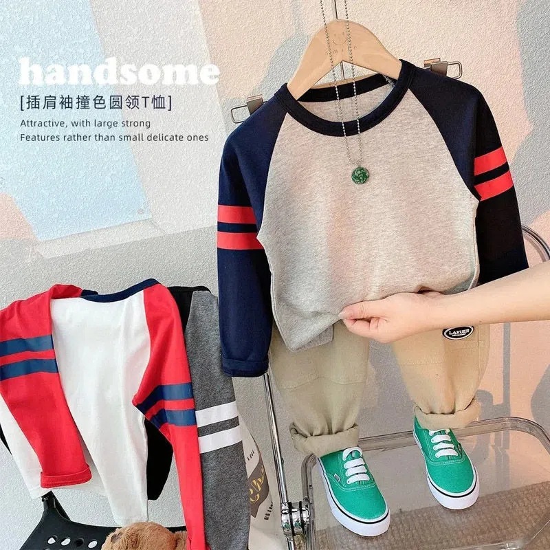 Áo  dài tay. Áo thu đông chất cotton mềm mịn ấp áp cho bé 10-30kg