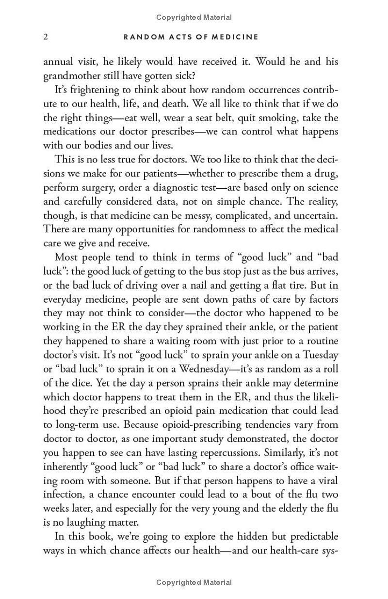 Sách ngoại văn: Random Acts Of Medicine