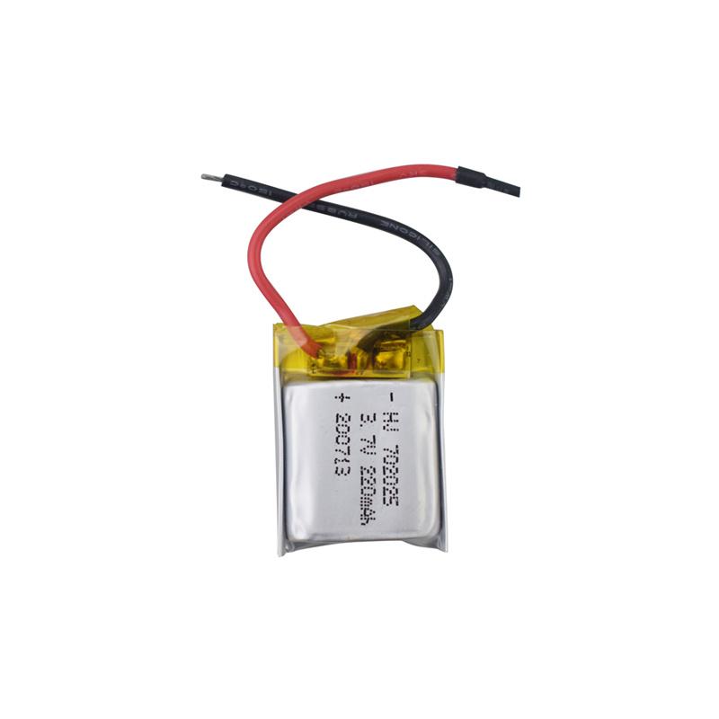 702025 3.7V 220mAh Pin Lipo Cho MP3 MP4 LED DVD Đồ chơi Máy mát xa Tai nghe Bluetooth Loa Chuột Pin sạc 3.7V Màu sắc: 10 cái