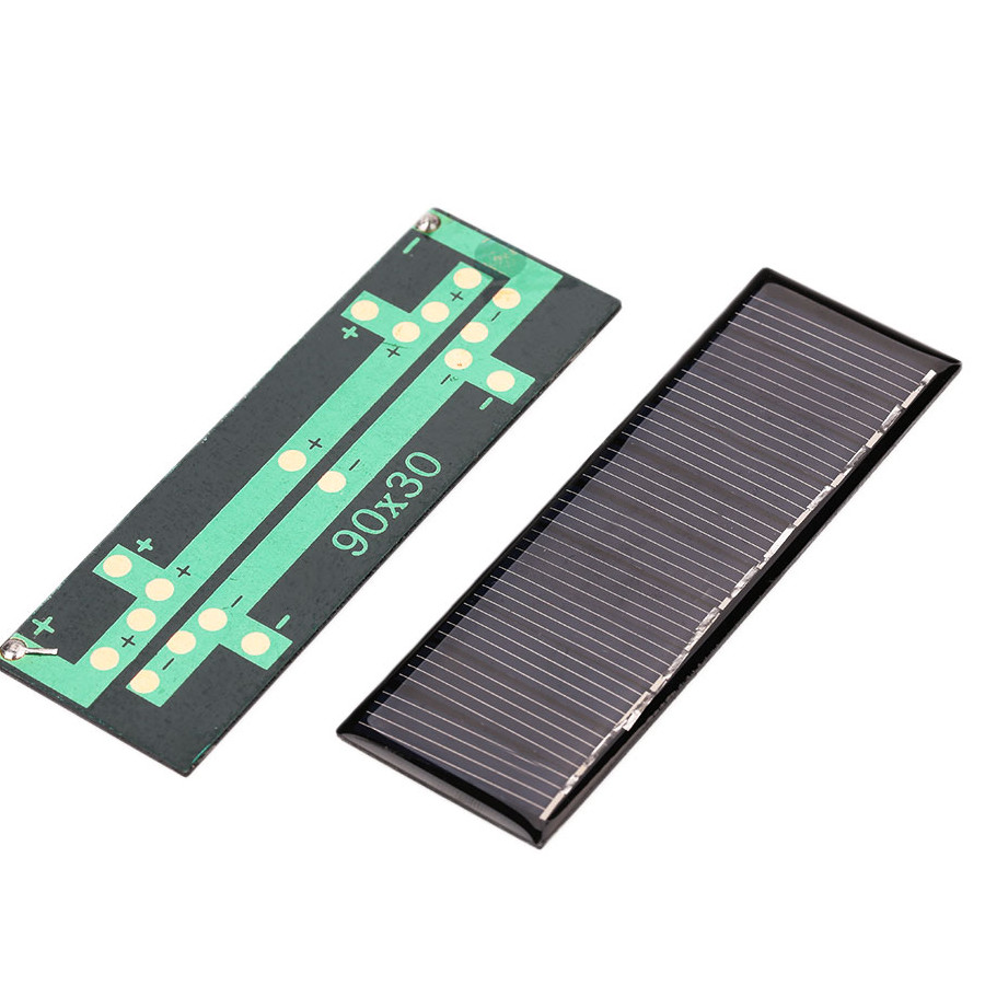 Bộ Sạc Năng Lượng Mặt Trời Đa Tinh Thể DC5.5V 0.27W Cho Thuyển Cắm Trại