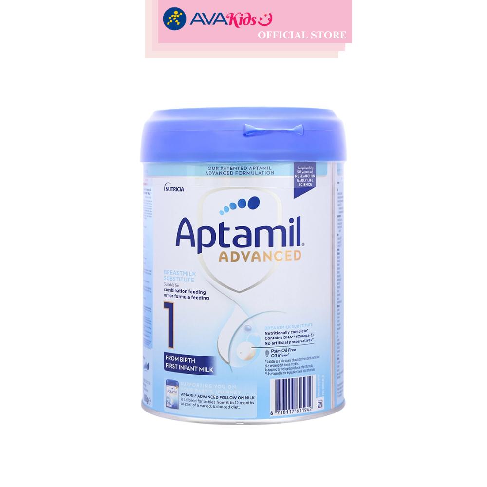 Sữa bột Aptamil Anh Advanced số 1 800g (0 - 6 tháng)