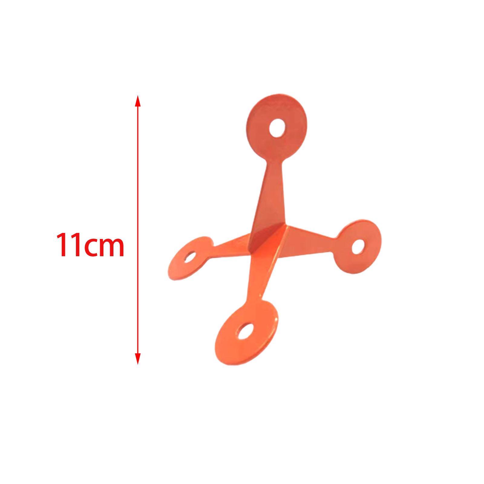 Steel Target, Tumbling Target, Sturdy Funny Toy, Training Aid, , Practice Rotating Target for Indoor, Garden, Yard